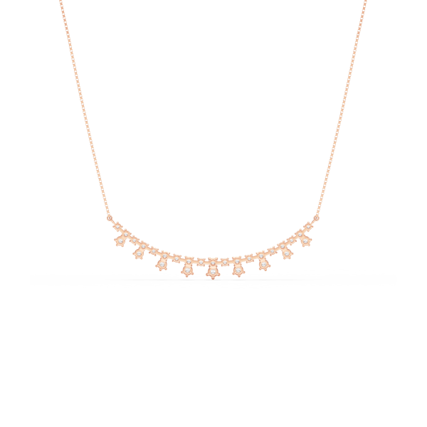 Dazzling Drops Diamond Necklace