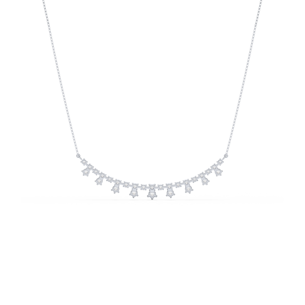 Dazzling Drops Diamond Necklace - Image 5