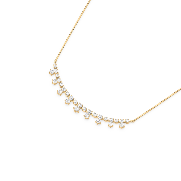 Dazzling Drops Diamond Necklace - Image 10